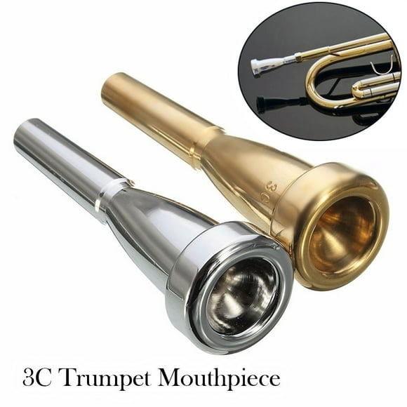 3C Size Metal Trumpet Mouthpiece for Yamaha Bach Trumpet Musical Instruments Accessories Parts