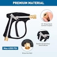 thumbnail image 4 of Pressure Washer Short Gun with Foam Can, 3/8" Thread x Quick Socket, M22-15mm to M22-14mm Adapter, Power Washer Gun with 7 Nozzles, Wash Kit Accessories for Cars, Driveway, Yard$$Tools, 4 of 8