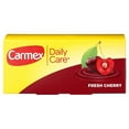 thumbnail image 2 of Carmex Daily Care Fresh Cherry Lip Balm Tube, 0.35 oz each, 12 Count, 2 of 9