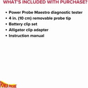 Power Probe The Maestro Automotive Circuit Tester Advanced Diagnostic Tool - PPTM01AS