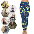 thumbnail image 3 of Yoga Pants Women, Lemons And Chili High Waist Leggings with Pockets for Women, Breathable Workout Athletic Running Joggers for Women, 3 of 6