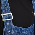 thumbnail image 6 of Women's Casual Adjustable Strap Denim Bib Overalls Shortalls Romper Classic Trendy Summer Shorts Jumpsuits for Women, 6 of 7