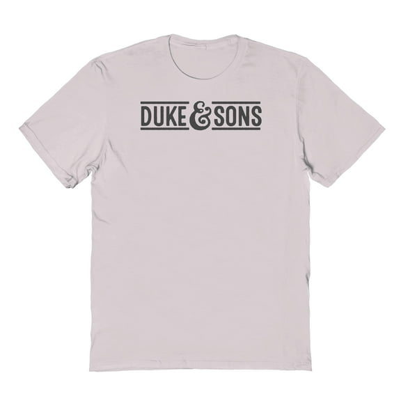 Duke & Sons Duke and Sons Logo Graphic Ice Grey Men's Cotton T-Shirt