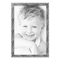 thumbnail image 2 of ArtToFrames 16" x 24" Hammered Steel Metallic Picture Frame, 16x24 inch Silver Wood Poster Frame (WOM-5264),  Pack, 2 of 7