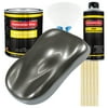 Restoration Shop - Charcoal Gray Firemist Acrylic Enamel Auto Paint, Complete Gallon Paint Kit, Single Stage High Gloss