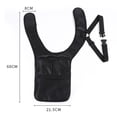 thumbnail image 3 of Bolso de hombro Baoblaze para al aire libre mochi portátil negro multifuncional, 3 of 8
