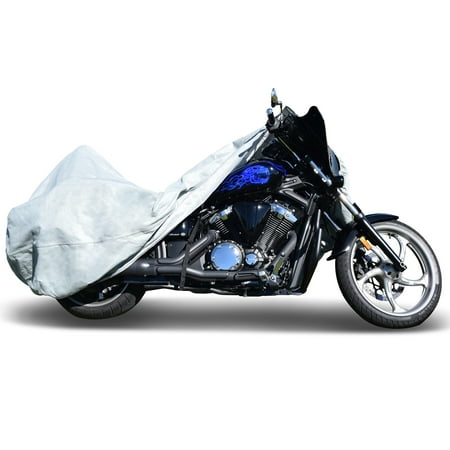 Budge Protector V Motorcycle Cover, 5 Layer Premium Weather Protection for Motorcycles, Multiple (Best Motorcycle Cover For Outside Storage)