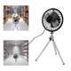 thumbnail image 1 of Ventilador solar ANGGREK 6 pulgadas ajustable duradero multifuncional liviano para exteriores, 1 of 8