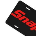 thumbnail image 3 of Snap-On Logo License Plate 6x12 Inch Thickening Aluminum Metal Decorative License Plates, Universal Fit For Trucks, Suvs, Vehicles, 3 of 7