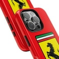 thumbnail image 2 of iPhone Tough Case - Ferrari Racing Red Inspired Design Exotic Supercar Fan - iPhone 16 Pro, 2 of 6