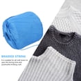 thumbnail image 3 of HORIALENCE Fournitures de Tricot 1 Rouleau Cordon de Coton Bleu Durable et Non Décolorant, 3 of 5
