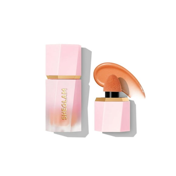 SHEGLAM Color Bloom Dayglow Maquillaje con rubor líquido para mejillas Acabado brillante - Flotante