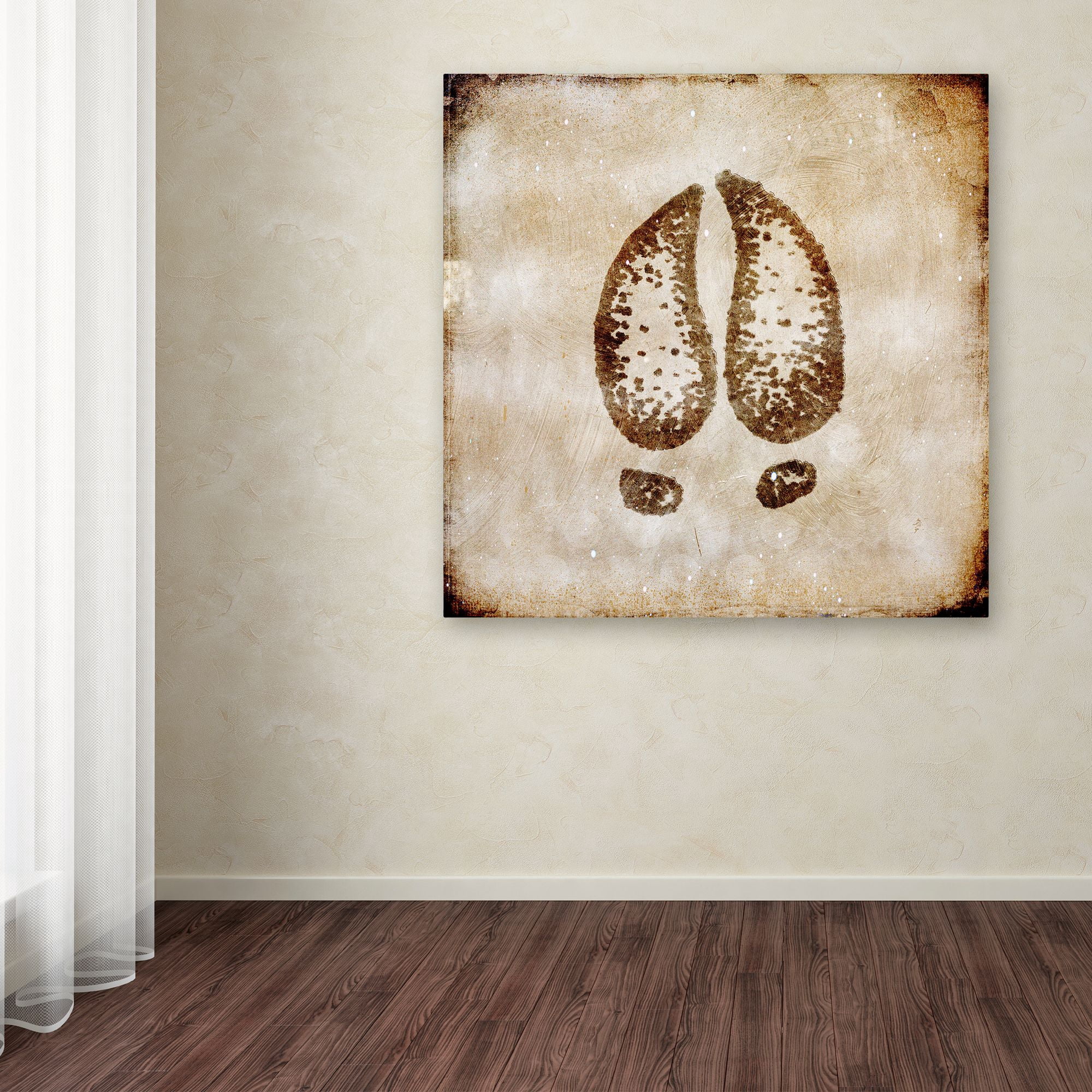Trademark Fine Art 'Moose Lodge - Moose Track' Canvas Art by LightBoxJournal
