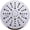 Chrome, variant on Aqua Elegante Luxury Rain Shower Head for Overhead Waterfall Showers - 2.5 GPM - Polished Chrome
