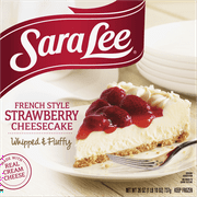 Sara Lee French Style Strawberry Cheesecake, Frozen Dessert, 26 oz Box