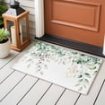 thumbnail image 5 of Eucalyptus Leaves Area Rugs 2x3 for Living Room, Spring Botanical Pastoral Watercolor Non Slip Washable Rug Runner, Low Pile Indoor Floor Carpet Mat Bathroom Rugs for Bedroom, Kids Room, 5 of 9