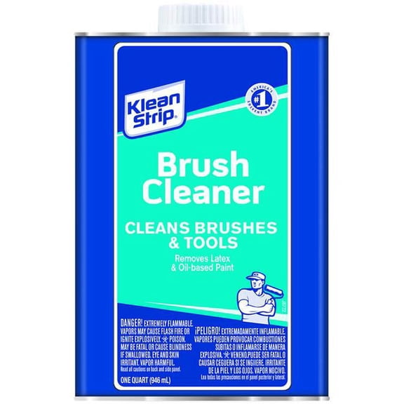 Klean Strip Methyl Ethyl Ketone Brush Cleaner 1 qt