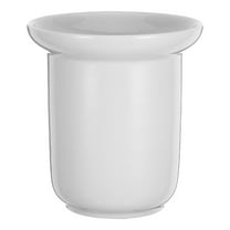 Amosfun Toilet Cleaning Accessories Toilet Brush Holder Ceramic 1Pack