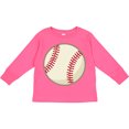 thumbnail image 3 of Inktastic Baseball Sports Ball Boys or Girls Long Sleeve Toddler T-Shirt, 3 of 5