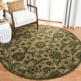 thumbnail image 2 of SAFAVIEH Antiquity May Floral Wool Area Rug, Olive/Green, 5' x 8', 2 of 10