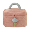 thumbnail image 1 of Bolsa de maquillaje organizador Yuyangstore Estuche cosmético Asa rosa, 1 of 8