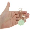 thumbnail image 4 of Unique Bargains Fashion Pearl Shell Handbag Charm Green 1 Pc, 4 of 5