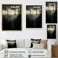 thumbnail image 4 of Designart "Monochrome Factory In Copper Hues" Factories Floater Framed Canvas Prints, 4 of 5