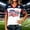 Watermelon Red, variant on 2026 New USA Soccer Jersey T-Shirt, United States Jersey Soccer, Women's V-Neck Short Sleeve Fan Shirt Sweat Resistant Football Training Shirts for Adult(White, L)
