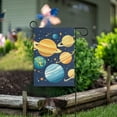 thumbnail image 6 of Cartoon Solar System Planet Garden Flag 12x18 inch Double Sided Outside Yard Decorations for Home Outdoor, 6 of 6