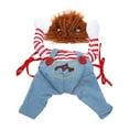 thumbnail image 1 of Ropa para mascotas Lethal-doll Disfraz lindo para mascotas Peluca divertida Perro Pug, 1 of 8