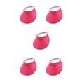 thumbnail image 1 of Jumpingount Sombreros para el sol Moda Protección Gorras con clip Visera transpirable Aleros grandes Casual Top vacío Viaje Vacaciones rosa rojo Type2 NO2 Jumpingount CBP263027, 1 of 5