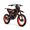 Black + Red—17"/14" wheel, variant on X1 Spark Electric Dirt Bike for Adults 50 mph 4500W Peak E-Bike up to 60 Mile Range, 60V 28.8AH Battery Fat Tire Full Suspension Ebikes with 17"/14" Wheel, off Road Mountain E Bike, UL2849 by SGS