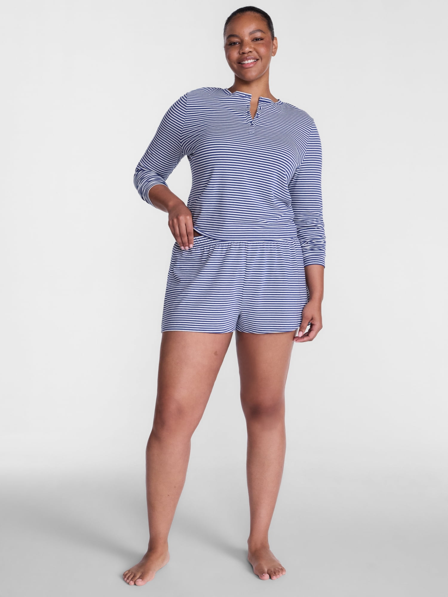 Joyspun Women’s Sleep Shorts, Sizes S-3X