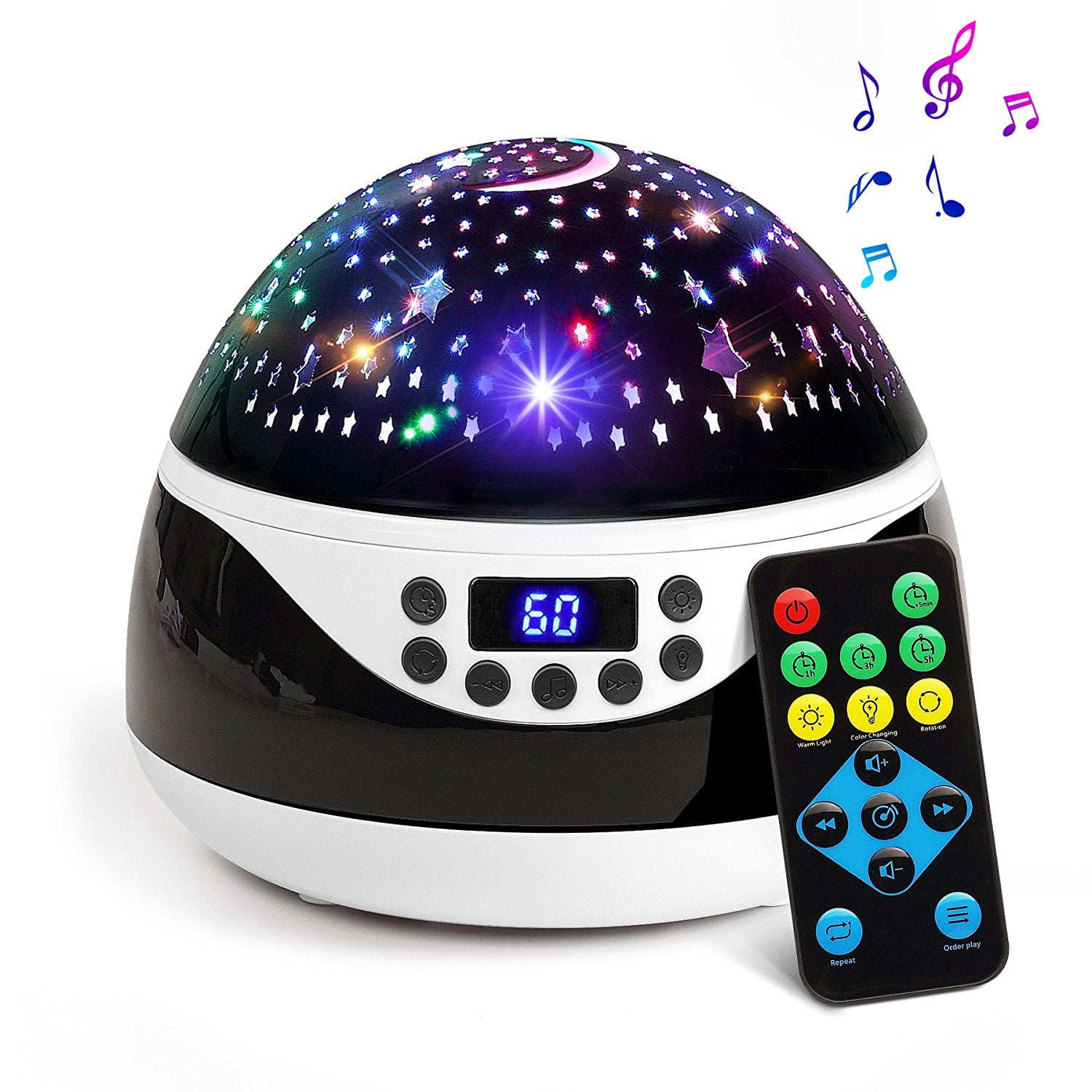 Star Night Light Projector A AnanBros Remote Baby Night Light with Timer Music 