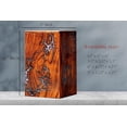thumbnail image 2 of Handmade Wooden Urn Box - Professional Wooden Urns for Human Ashes Adult - Burial-Cremation Urns -Engraving Urn with Amazing Epoxy Resin Design - Funeral Urn Box. (5" x 3.25" x 3.25"), 2 of 4