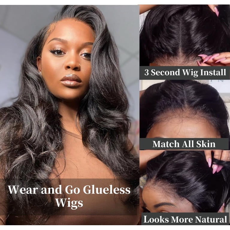 5x5 HD Lace Closure Wigs Human Hair Wear and Go Glueless  display picture 1