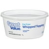 Great Value Gv Whip Topping Ff