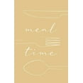thumbnail image 2 of Aesthete 22x32 White Modern Wood Framed Museum Art Print Titled - Meal Time, 2 of 4