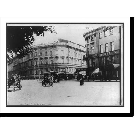 Historic Print, Admiralty [bldg.], St. Petersburg, Russia, 18" x 24"