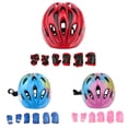 thumbnail image 3 of Equipo de protección para deportes al aire libre Sunnimix 7 piezas Casco ajustable Rosado, 3 of 8