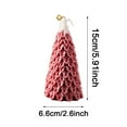 Creative Christmas Tree Scented Candle Decoration With Gift Diy