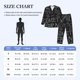 thumbnail image 4 of Fotbe Black Scientific Pijama de Hombre con Estampado de Manga Larga, Conjunto de 2 Piezas, Ropa de Dormir Suave y Cómoda con Bolsillos-Small, 4 of 7