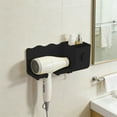 thumbnail image 5 of Organizer Bathroom Organizer Basket for Dryer Straightener Curling Iron Wall Mount No Drilling, 5 of 6