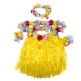 thumbnail image 1 of Ensemble Jupe Style Hawaïen Couleurs Assorties Plastique 1Ensemble pour Enfants, 1 of 5