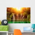 thumbnail image 1 of Waterfalls National Park Plitvice Wall Mural by Wallmonkeys Peel and Stick Graphic (36 in W x 24 in H) WM126817, 1 of 4