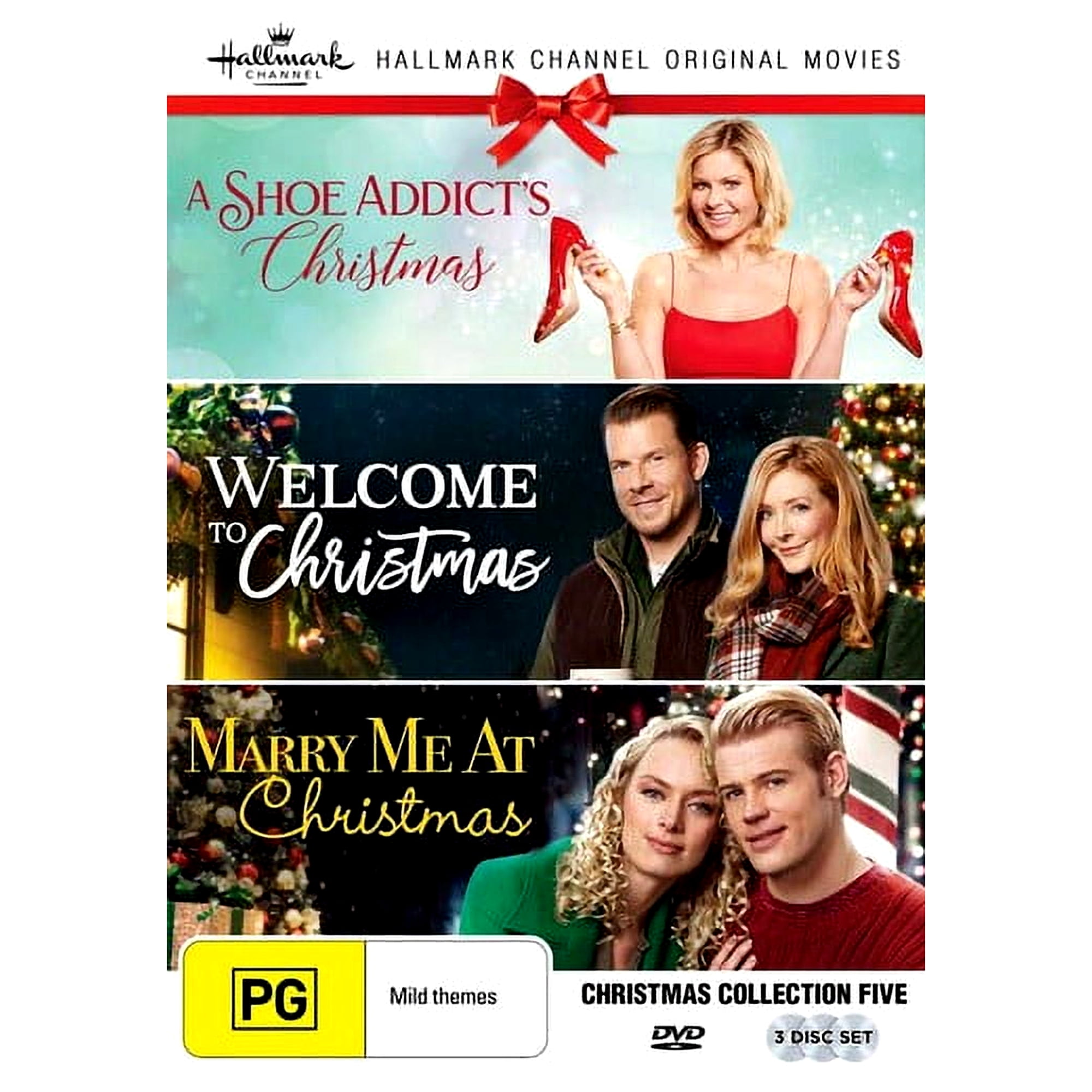 Hallmark Christmas Collection 5: A Shoe Addict's Christmas / WelcomeTo Christmas / Marry Me At Christmas [NTSC/0] (DVD), Via Vision, Drama