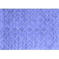 thumbnail image 1 of Ahgly Company Indoor Rectangle Abstract Blue Contemporary Area Rugs, 6' x 9', 1 of 4