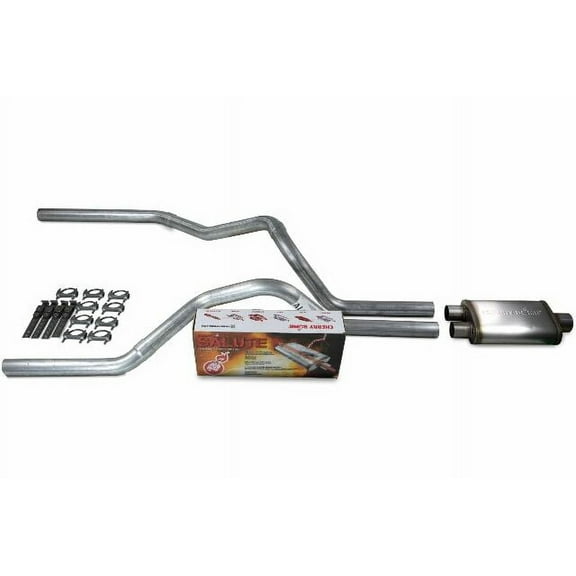 Dodge Ram 1500 Truck 94-03 2.5" Dual Truck Exhaust Kits Cherry Bomb Salute