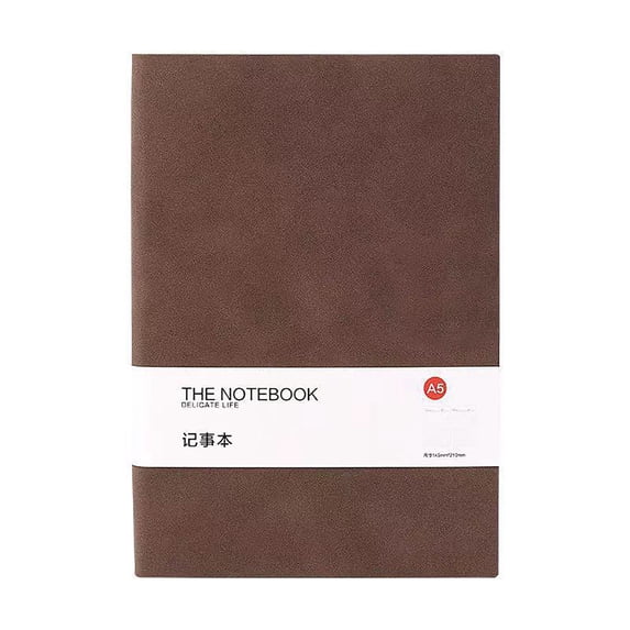 Blank Journal Notebook Hardcover Unlined Sketch Book Thick Paper Writing Journal with Pen Holder and Inner Pocket for Men and Women