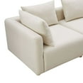 thumbnail image 5 of Hangover Cream Performance Linen Loveseat, 5 of 7